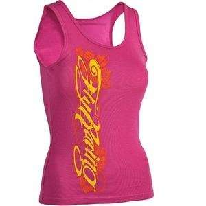    Fly Racing Womens Script Tank Top   2010   Large/Berry Automotive