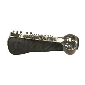    Sitar, Lefty Std, Single Toomba, Black Musical Instruments