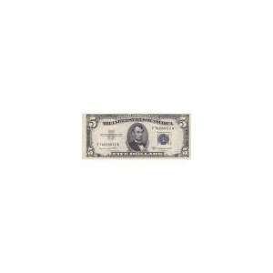 1953B $5 Silver Certificate, UNC Toys & Games