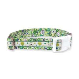  Apple Dog Collar   2 colors   Green Apples M 3/4in wide by 