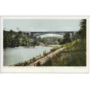  Reprint Panther Hollow Bridge, Schenley Park, Pittsburgh 