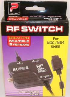 Universal RF Adapter GameCube, N64, SNES Playtech NEW  