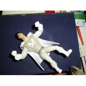  MCDONALDS TOYS ACTION FIGURE M ON CHEST. WHITE CAPE ON 