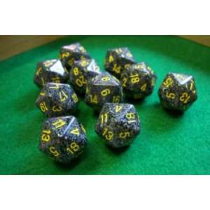  Speckled Urban 20 Sided Dice Toys & Games
