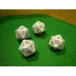  Speckled Air 20 Sided Dice Toys & Games