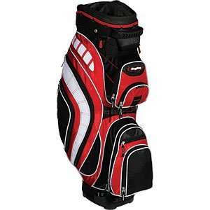  New Bag Boy Clip Lok Cart Bag   Black/Red/White Sports 