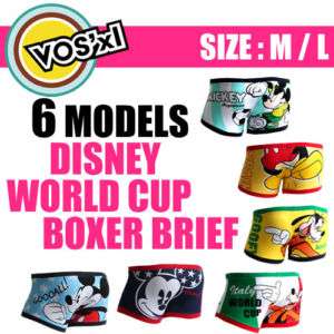 VOSXL Disney WORLDCUP Mens Underwear Boxer Brief )  