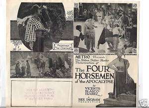 THE FOUR HORSEMEN OF THE APOCALYPSE(1921)VALENTINO ORIG  
