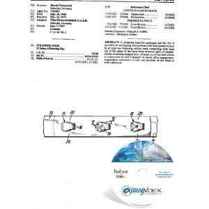  NEW Patent CD for STRAPPING STRIP 