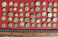 Lot of 50 HIGHEST QUALITY Authentic Ancient Uncleaned Roman Coins 7581 