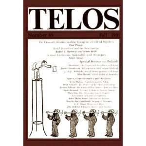  TELOS 89 Poland Paul Piccone Books