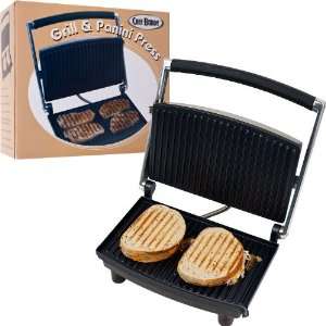  Chef BuddyT Grill and Panini Press   Non Stick Everything 