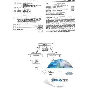 Patent CD for X RAY FLUORESCENCE MEASURING SYSTEM EMPLOYING BALANCED X 