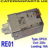 RE05 FINDER 16AMP 24 VOLT 2PCO POWER RELAY 16a 24v COIL  