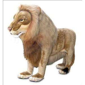 Hansa Ride On Life Size Lion Stuffed Animal Toys & Games
