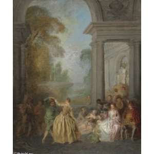  FRAMED oil paintings   Jean Baptiste Joseph Pater   24 x 