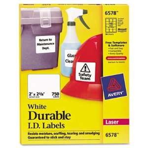  Avery Permanent Durable ID Labels AVE6570