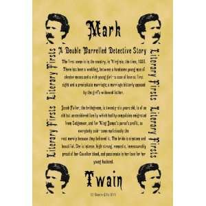  Twain First Lines A Double Barrelled Detective Story