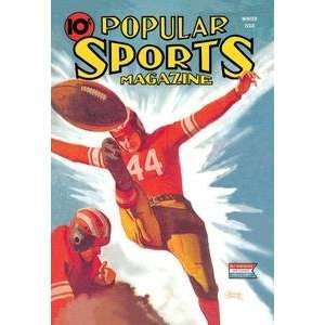    Vintage Art Popular Sports Magazine   02771 1