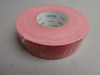 NEW 3 ROLLS SHURTAPE CONTRACTOR RED DUCT TAPE 2 PC 622  