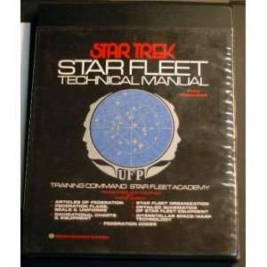 Star Trek Starfleet Technical Manual  Books