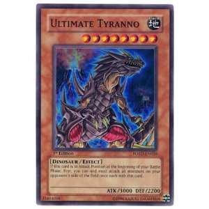  Tyranno (SR) / Single YuGiOh Card in Protective Sleeve Toys & Games