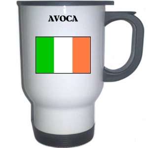  Ireland   AVOCA White Stainless Steel Mug Everything 