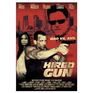 Hired Gun Poster Movie 27 x 40 Inches   69cm x 102cm Joan Altamira 