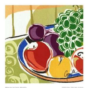  Plate Of Fruits Poster Print