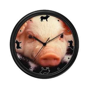  Little Piggie Pets Wall Clock by 