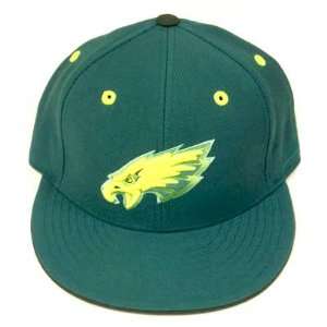  PHILADELPHIA EAGLES FLAT BILL GREEN HAT CAP FIT 7 5/8 