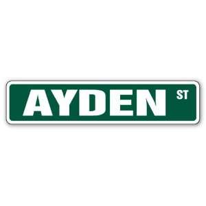  AYDEN Street Sign Great Gift Idea 100s of names to choose 