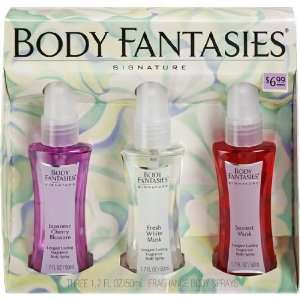  Body Fantasies(R) Signature 3 Piece 1.7oz Fragrance Body 