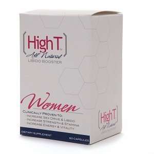 HighT All Natural Testosterone Booster, Women, Capsules 