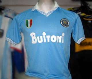 home soccer jersey worn by diego maradona during year 1986 made by 