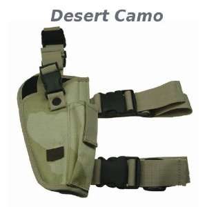  Desert Camouflage Elite Tactical Leg Holster Right Handed 
