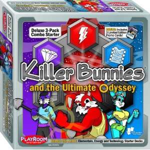    Killer Bunnies Oddessy Starter Combo Heroic and Azoic Toys & Games