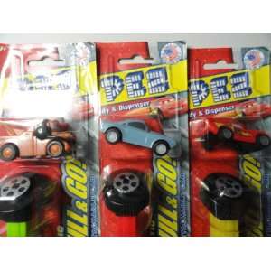  Disney Pixar Cars Pull & Go Magnetic Detachable Cars   ALL 