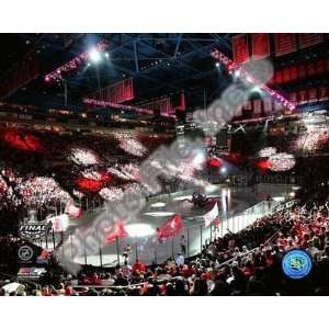  Detroit Red Wings Joe Louis Arena 2009 Finals 8x10 Sports 
