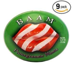 Baam Peppermint Mints Tin, 10.5 Grams Grocery & Gourmet Food