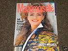 Mademoiselle August 1983   Renee Simonsen on cover  