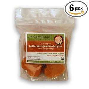   Harvest Butternut Squash ed Apples, Stage 2, 12 Ounce Bags (Pack of 6