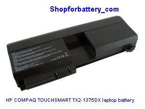   new replacement laptop battery for HP COMPAQ TOUCHSMART TX2 1375DX