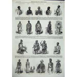   Chiefs Of Sudan African Congo Angola Sierra Leone 1858