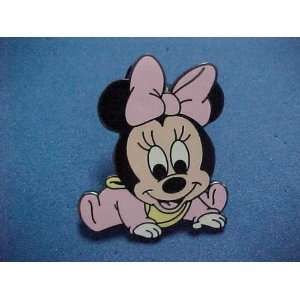  BABY MINNIE Mouse in Pink CRAWLING Disney Pin Everything 