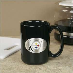  Pittsburgh Steelers Black Ceramic Mug