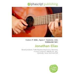  Jonathan Elias (9786132725349) Books
