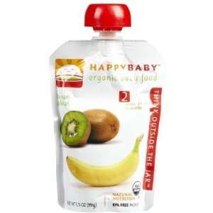  Happy Baby  Organic Baby Food, Stage 2, 6+ Months, Banana 