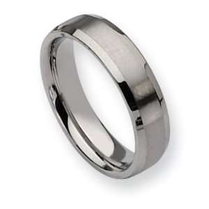 TG106 6MM Tungsten Carbide Wedding Band Ring with Satin Finish Center 