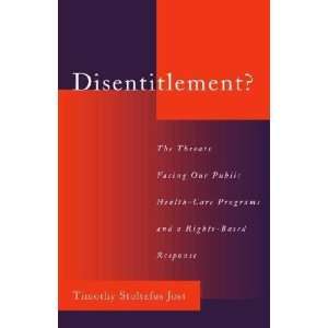 Disentitlement? Timothy Stoltzfus Jost Books
